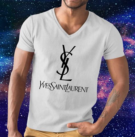 yves saint laurent t-shirt vintage grey|yves saint laurent men's shirts.